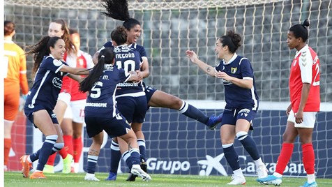 Famalicao De Gala Derrota Sp Braga Futebol Feminino Jornal Record