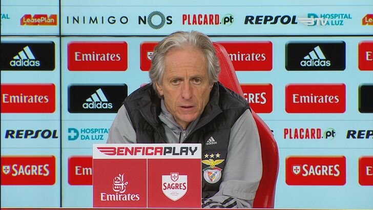 Jorge Jesus: «Gostei da entrevista do presidente»