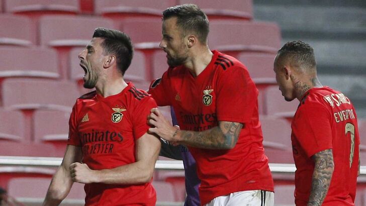 Pizzi festejou aos gritos e Jorge Jesus explicou a celebração efusiva da equipa no segundo golo