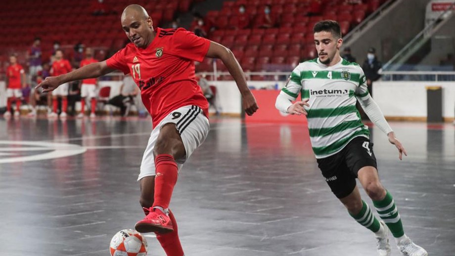 Derbi Entre Benfica E Sporting Termina Empatado Futsal Jornal Record