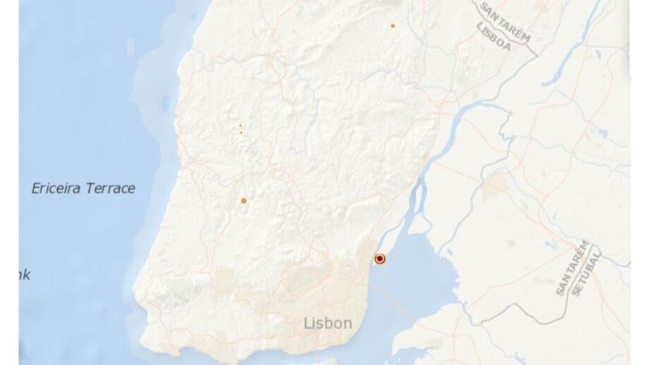 Sismo de magnitude 3,4 sentido em Lisboa