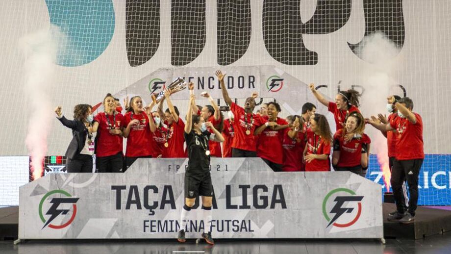 Taça da Liga: Hat trick de Janice lança Benfica para conquista do troféu feminino