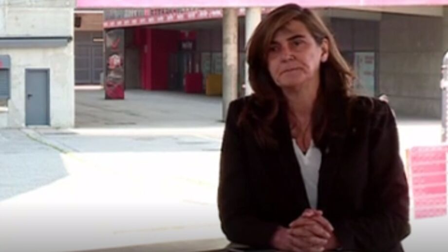 Diretora do Benfica Olímpico em entrevista a Record