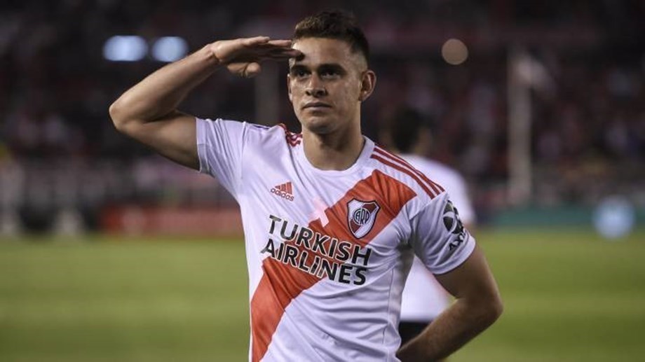 Santos Borré - River Plate - Valor de mercado: 15M €