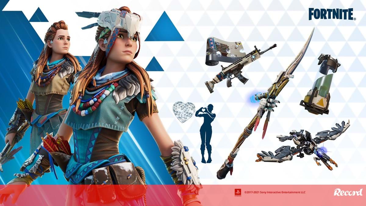 Fortnite recebe skin de Aloy - Record Gaming - Jornal Record