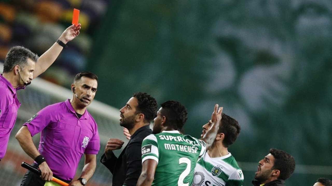 Rúben Amorim suspenso por 15 dias falha pelo menos dois jogos do