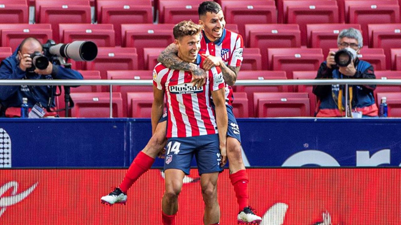 Ángel Correa e Marcos Llorente bisaram