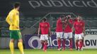 Darwin voltou aos golos pelo Benfica e emocionou-se