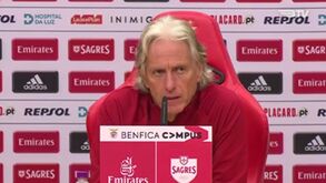 Jorge Jesus e as certezas que tem sobre o Marítimo