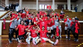Benfica festejou sem taça no voleibol: «Federação deveria ter tido mais cuidado»