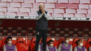 Jorge Jesus chega às 250 vitórias como treinador do Benfica