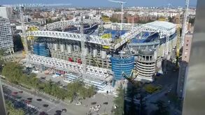 Novo Santiago Bernabéu continua a ganhar forma: 'timelapse' mostra colocação de estrutura do teto