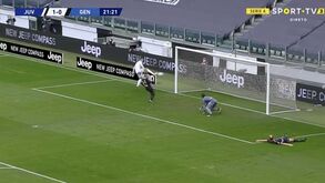 Azar de Cristiano Ronaldo foi a sorte de Morata: o segundo golo da Juventus ao Génova