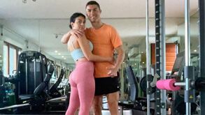 Cristiano Ronaldo 'afoga mágoas' no ginásio