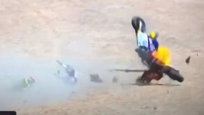 Arrepiante acidente no Moto2 em Portimão que acaba com as motos em chamas