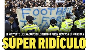 'Super Ridículo': as capas da imprensa inglesa e espanhola sobre o 'rombo' na Superliga