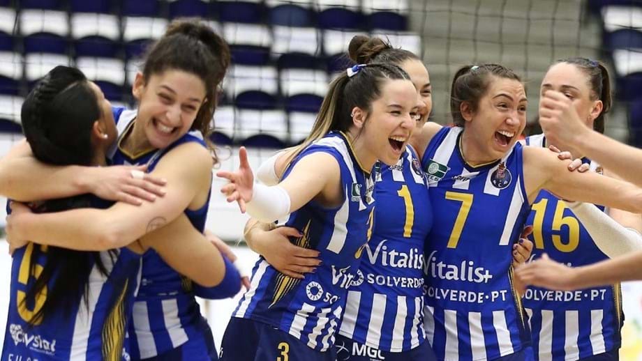 AJM/FC Porto vence primeiro jogo da final do Nacional de voleibol