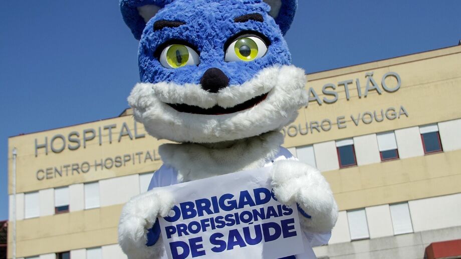 SAD do Feirense homenageia os profissionais de saúde