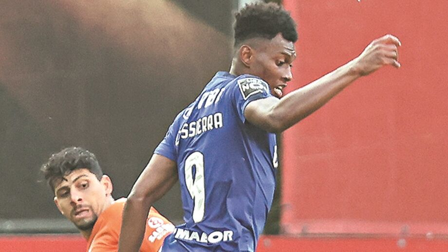 Dupla maldade de Cassierra garantiu empate em Braga