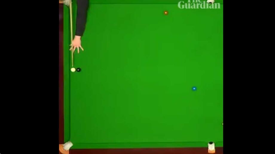 Esta já é considerada uma das melhores jogadas da história do snooker