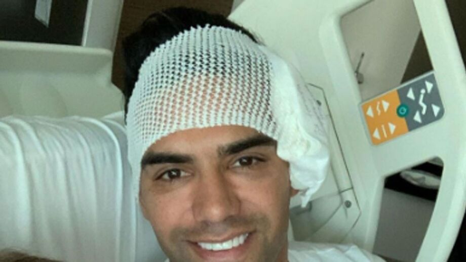 Falcao tem alta médica após cirurgia a fratura no rosto