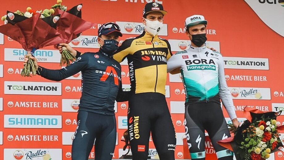 Wout van Aert vence clássica Amstel Gold Race no 'photo finish'