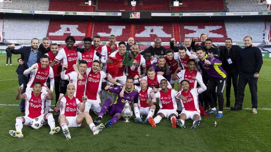 Ajax conquista Taça da Holanda com triunfo sobre o Vitesse
