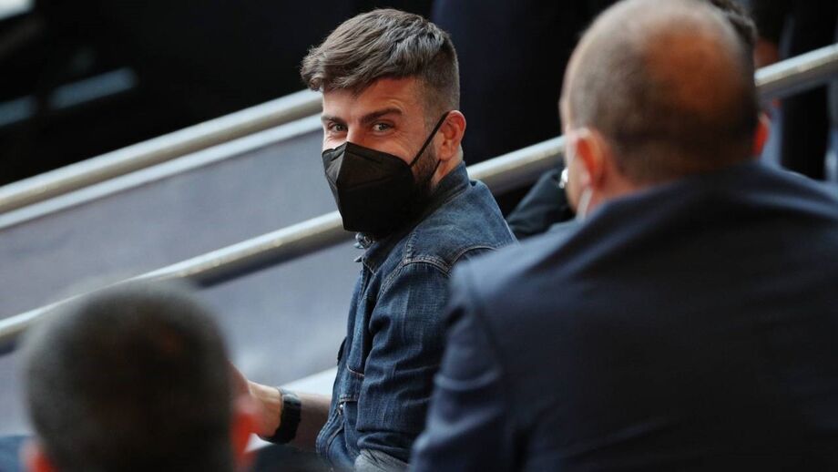 A reunião de Ceferin com Gerard Piqué e à qual se juntou depois Joan Laporta