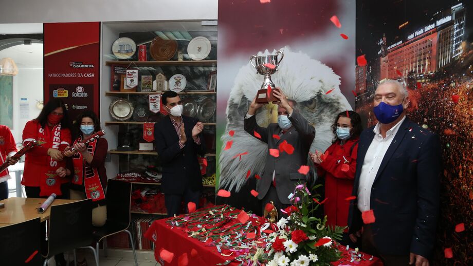 Troféu do Benfica chega aos Açores