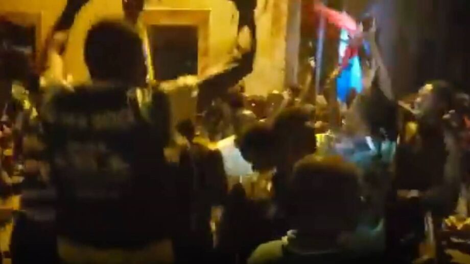 Vídeo partilhado pelo Núcleo Sporting de Maputo nas redes sociais