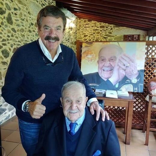 Pai de Quim Barreiros celebra 101 anos: 'Amor, admiração e orgulho'