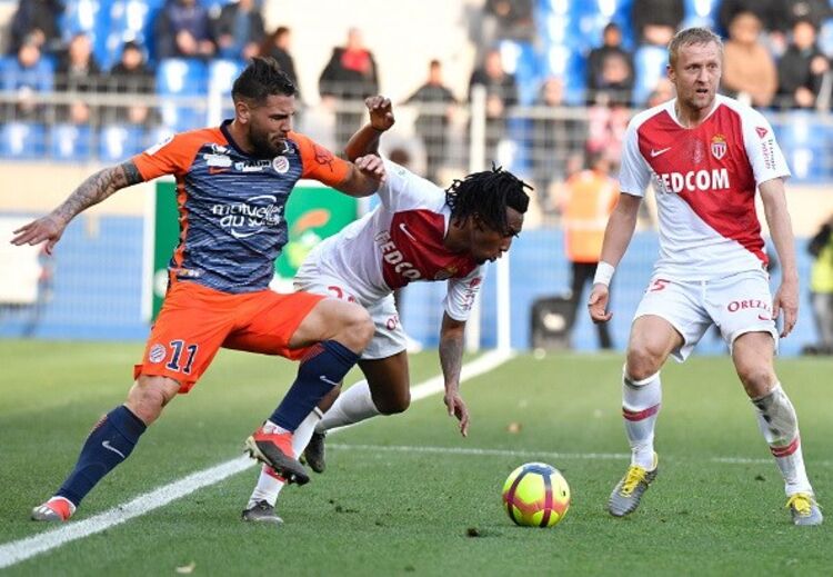 Gelson Martins em ação pelo Mónaco
