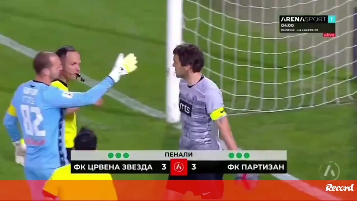 Ex-sportinguista Stojkovic was provoked on penalties and responded like this – Videos