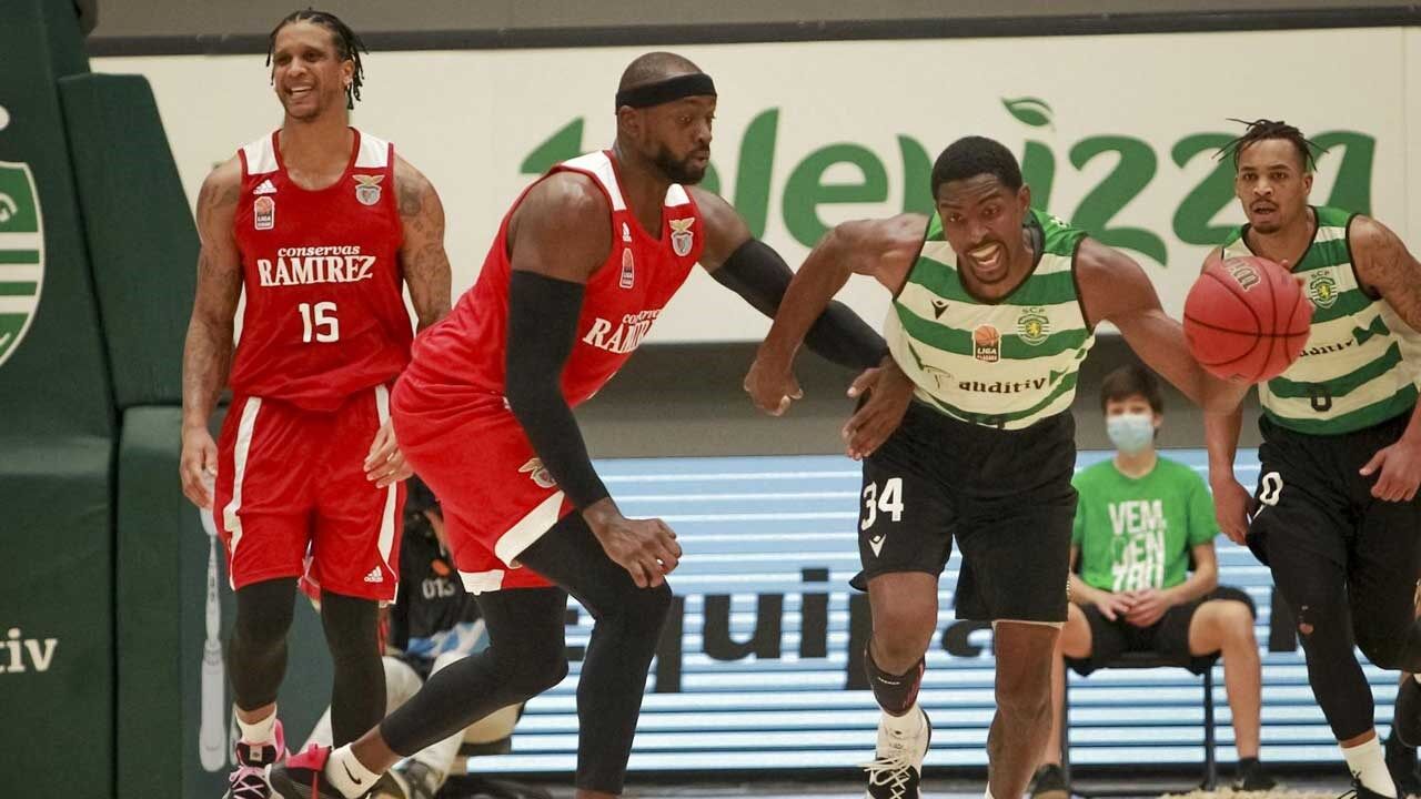 Sporting bate Benfica na Luz e empata final do playoff - Basquetebol -  Jornal Record