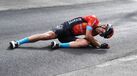 A violenta queda que ditou o adeus de Mikel Landa ao Giro'2021