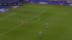 Licá aproveitou erro defensivo do FC Porto para fazer o golo de honra do Farense
