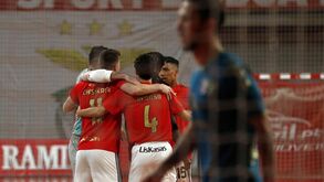 Benfica junta-se a Sporting, Porto Salvo e Fundão nas 'meias' do playoff da Liga Placard