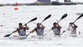 K4 rejeita frustração pelo 4.º lugar na Taça do Mundo e quer compensar com pódio em Tóquio