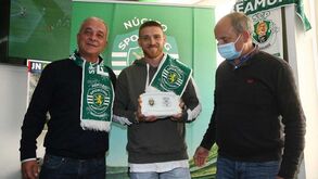 As imagens da homenagem a Antunes no Núcleo Sportinguista de Freamunde