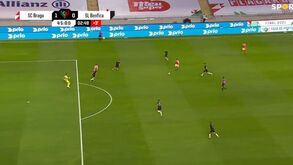 Vlachodimos e Vertonghen erraram e Piazón fez uma 'chapelada' que colocou o Sp. Braga na frente