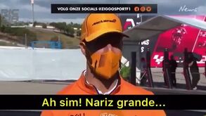 A insólita pergunta que deixou Ricciardo sem palavras: «Obrigado e adeus!»