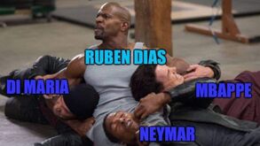 'Muro' Rúben Dias e um Neymar 'pipoqueiro' em destaque nos já habituais 'memes'