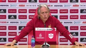 Jorge Jesus: «Há 3, 4 ou 5 árbitros que podiam dirigir este jogo sem problema algum»