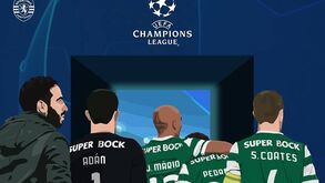 Sporting assinala regresso à Champions e jogadores não resistem a comentar