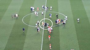 Jorge Jesus e Sérgio Conceição passaram um pelo outro... e ignoraram-se: as imagens do momento