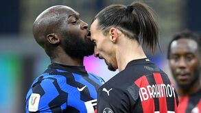 A 'ferroada' de Lukaku a Ibrahimovic: «Quero vencer pelo Inter, Ronaldo pela Juve e ele... por si próprio»