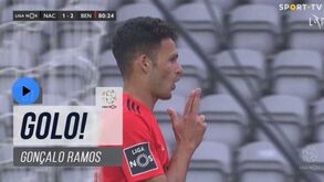Gonçalo Ramos saltou do banco e completou a reviravolta do Benfica 7 minutos depois