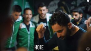 Os discursos de Varandas e Amorim ao plantel, num vídeo que arrepia a nação sportinguista