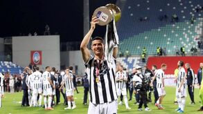 «Não poderia estar mais feliz»: Cristiano Ronaldo reage à conquista da Taça de Itália
