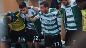 O vídeo do emotivo adeus do Sporting a João Pereira
